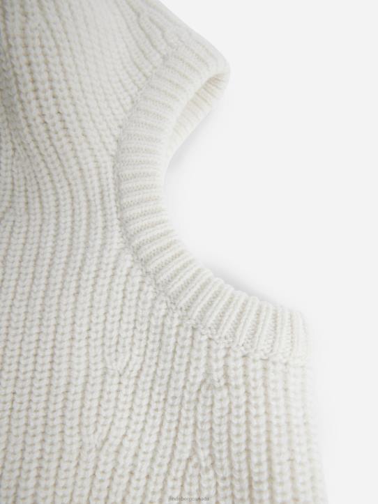 Max Knitted Balaclava Cloud White Men J.Lindeberg Accessory 66XF1234 - Image 1