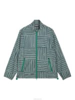 Max Print Wind Jacket Bridge Stripe Patchwork Men J.Lindeberg Clothing 66XF721 - Image 4