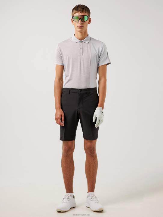 Maxim Golf Polo Micro Chip Melange Men J.Lindeberg Clothing 66XF2123 - Image 2