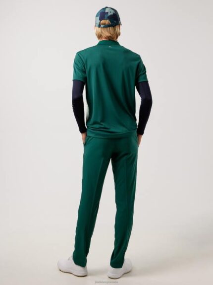 Maxim Golf Polo Treeline Green Men J.Lindeberg Clothing 66XF2122