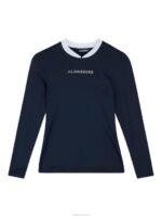 Meja Long Sleeve Top Navy Women J.Lindeberg Clothing 66XF1421 - Image 5