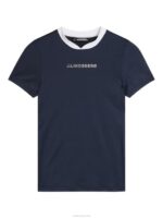 Meja Top Navy Women J.Lindeberg Clothing 66XF1423 - Image 4