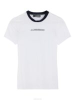 Meja Top White Women J.Lindeberg Clothing 66XF1422 - Image 4
