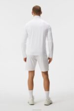 Melker Mesh Mid Layer White Men J.Lindeberg Clothing 66XF565
