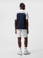 Mesh Blocked T-shirt Navy Men J.Lindeberg Clothing 66XF186 - Image 2