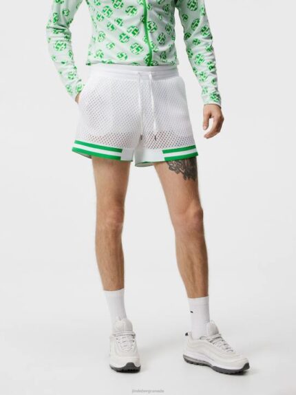 Mesha Mesh Shorts White Men J.Lindeberg Clothing 66XF440