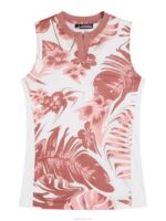 Meya Print Top Hibiscus Pink Women J.Lindeberg Clothing 66XF1546 - Image 4