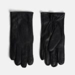 Milo Leather Glove Black Men J.Lindeberg Accessory 66XF1241