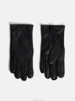 Milo Leather Glove Black Men J.Lindeberg Accessory 66XF1241