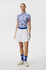 Mimi Skirt White Women J.Lindeberg Clothing 66XF1603 - Image 3