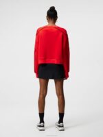 Miranda Crew Neck Fiery Red Women J.Lindeberg Clothing 66XF1870 - Image 2