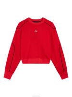 Miranda Crew Neck Fiery Red Women J.Lindeberg Clothing 66XF1870 - Image 6
