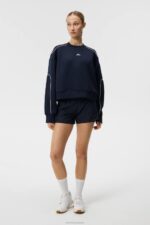 Miranda Crew Neck Navy Women J.Lindeberg Clothing 66XF1871 - Image 3