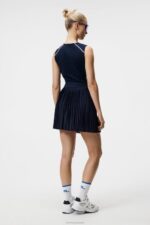 Mirit Sleeveless Top Navy Women J.Lindeberg Clothing 66XF1456
