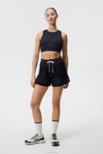 Misha Mesh Shorts Navy Women J.Lindeberg Clothing 66XF1728 - Image 2