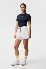 Misha Mesh Shorts White Women J.Lindeberg Clothing 66XF1727 - Image 2