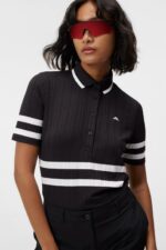 Moira Polo Black Women J.Lindeberg Clothing 66XF1364 - Image 4