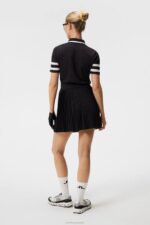 Moira Polo Black Women J.Lindeberg Clothing 66XF1519 - Image 2