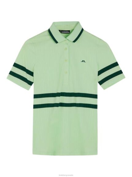 Moira Polo Patina Green Women J.Lindeberg Clothing 66XF1522