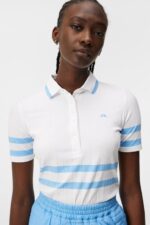 Moira Polo White Women J.Lindeberg Clothing 66XF1362 - Image 3