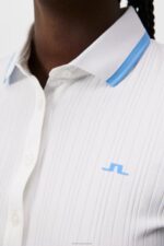 Moira Polo White Women J.Lindeberg Clothing 66XF1362 - Image 4