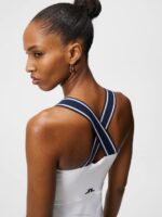 Mona Dress White Women J.Lindeberg Clothing 66XF1613 - Image 3