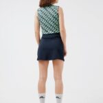 Mona Sleeveless Golf Top Navy 3D Bridge Monogram Women J.Lindeberg Clothing 66XF2592