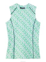 Mona Sleeveless Golf Top Spring Bud 3D Bridge Monogram Women J.Lindeberg Clothing 66XF2591 - Image 4
