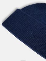 Monti Cashmere Blend Beanie Navy Men J.Lindeberg Accessory 66XF1249 - Image 2