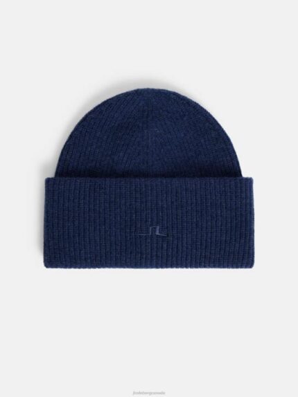Monti Cashmere Blend Beanie Navy Men J.Lindeberg Accessory 66XF1249