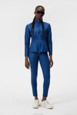 Moonshine Mid Layer Estate Blue Women J.Lindeberg Clothing 66XF1778 - Image 3