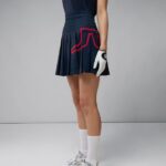 Naomi Bridge Skirt Navy Women J.Lindeberg Clothing 66XF2684