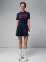 Naomi Bridge Skirt Navy Women J.Lindeberg Clothing 66XF2684 - Image 3