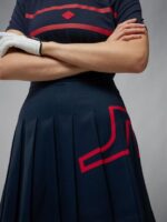 Naomi Bridge Skirt Navy Women J.Lindeberg Clothing 66XF2684 - Image 4