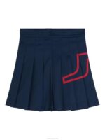 Naomi Bridge Skirt Navy Women J.Lindeberg Clothing 66XF2684 - Image 5