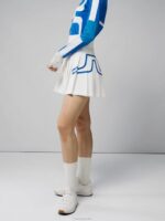 Naomi Bridge Skirt White Women J.Lindeberg Clothing 66XF2683