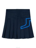 Naomi Skirt Navy Women J.Lindeberg Clothing 66XF1671 - Image 5
