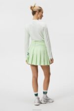 Naomi Skirt Patina Green Women J.Lindeberg Clothing 66XF1673 - Image 2
