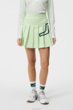 Naomi Skirt Patina Green Women J.Lindeberg Clothing 66XF1673