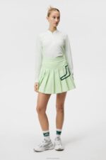 Naomi Skirt Patina Green Women J.Lindeberg Clothing 66XF1673 - Image 3
