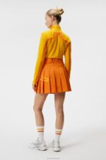 Naomi Skirt Russet Orange Women J.Lindeberg Clothing 66XF1674 - Image 2