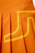 Naomi Skirt Russet Orange Women J.Lindeberg Clothing 66XF1674 - Image 5
