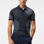 Nate Seamless Polo Navy Men J.Lindeberg Clothing 66XF224