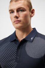 Nate Seamless Polo Navy Men J.Lindeberg Clothing 66XF224 - Image 4