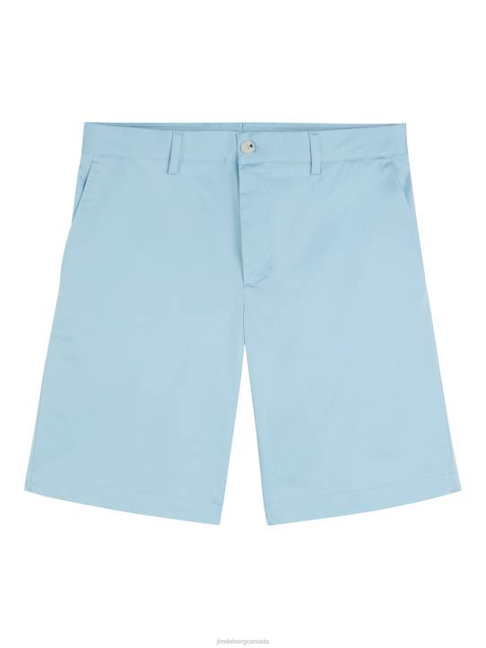 Nathan Super Satin Shorts Dream Blue Men J.Lindeberg Clothing 66XF1131 - Image 1