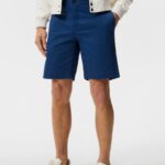 Nathan Super Satin Shorts Estate Blue Men J.Lindeberg Clothing 66XF1129
