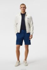 Nathan Super Satin Shorts Estate Blue Men J.Lindeberg Clothing 66XF1129 - Image 3