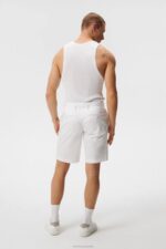 Nathan Super Satin Shorts White Men J.Lindeberg Clothing 66XF1130 - Image 2