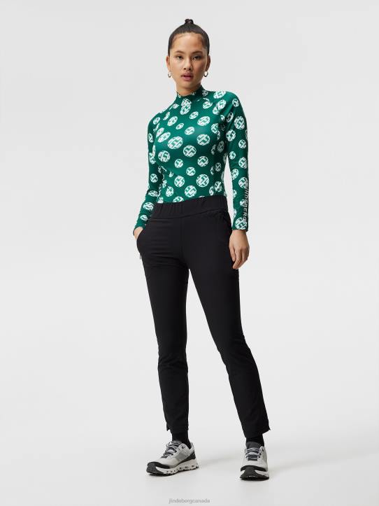 Nea Pull On Golf Pant Black Women J.Lindeberg Clothing 66XF1752 - Image 3