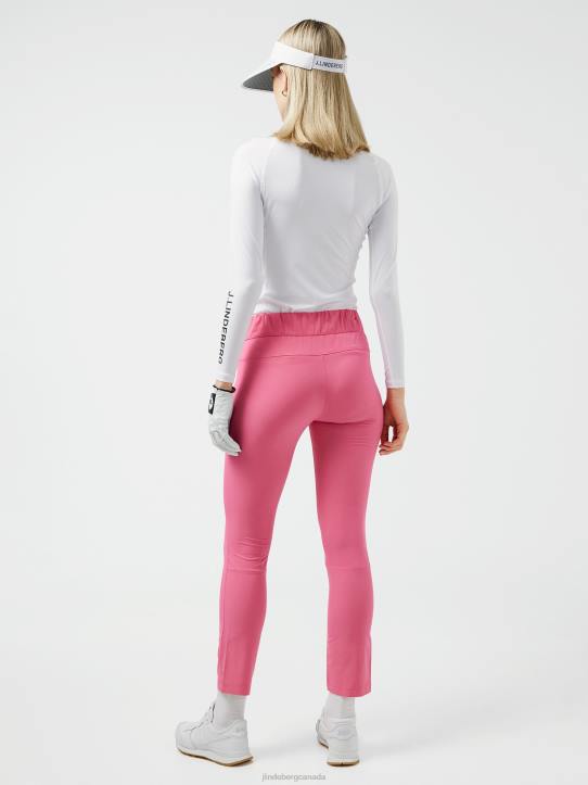 Nea Pull On Golf Pant Hot Pink Women J.Lindeberg Clothing 66XF2798 - Image 2